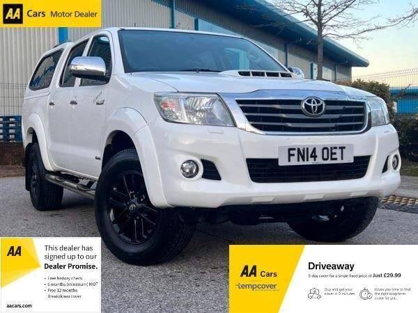 Toyota Hilux Invincible D/Cab Pick Up 3.0 D-4D 4WD 171 Pick Up Diesel White